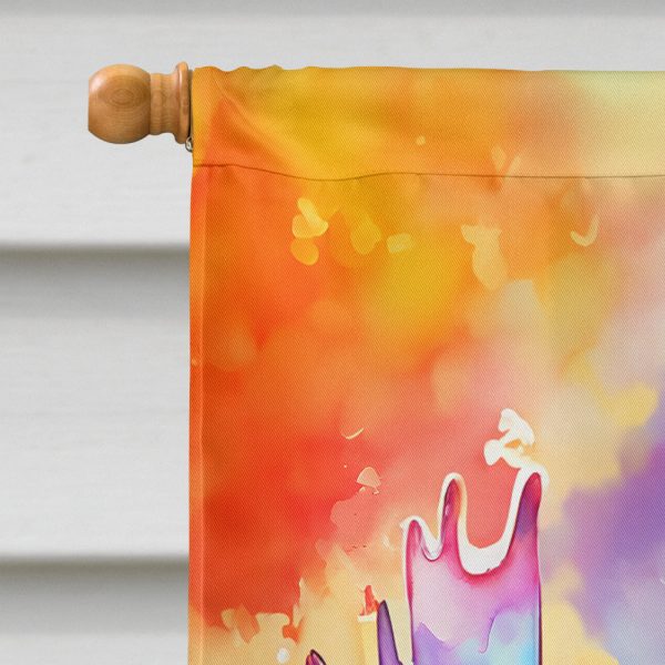 Hippie Animal Moose House Flag Online now - Image 3
