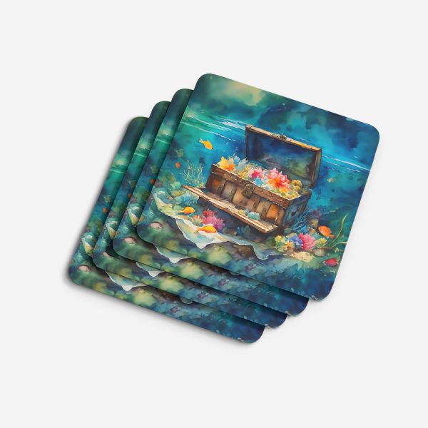 Treasure Chest Foam Coasters For Cheap - Image 4