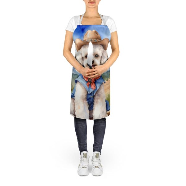 Poodle Cowboy Welcome Apron Online - Image 5