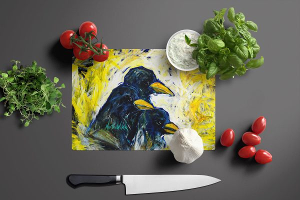 Baked In A Pie Crows Glass Cutting Board Online Sale - Image 3