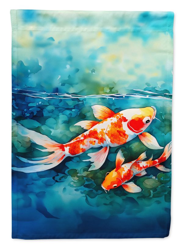 Koi Fish House Flag Hot on Sale
