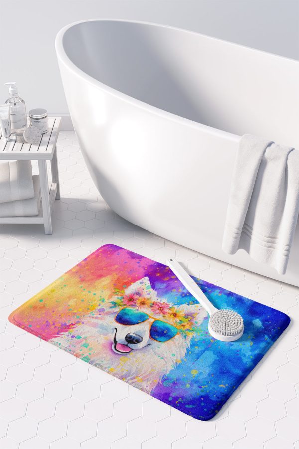 Samoyed Hippie Dawg Memory Foam Kitchen Mat Hot on Sale - Image 3