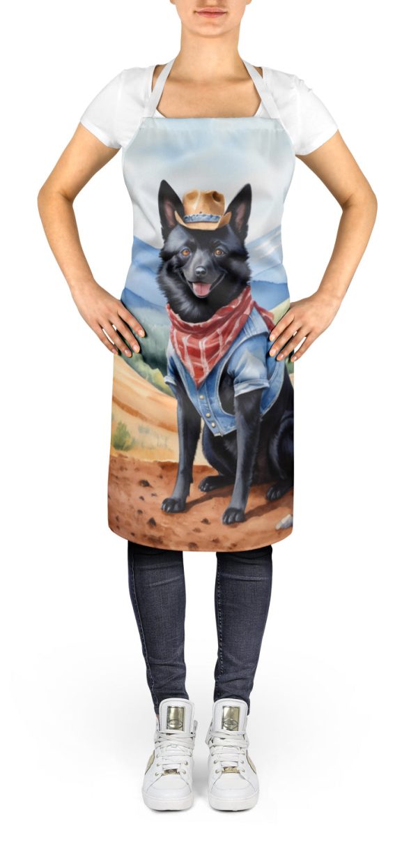 Schipperke Cowboy Welcome Apron Cheap - Image 2