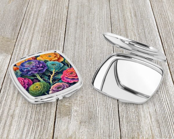Colorful Ornamental Kale Compact Mirror Fashion - Image 3