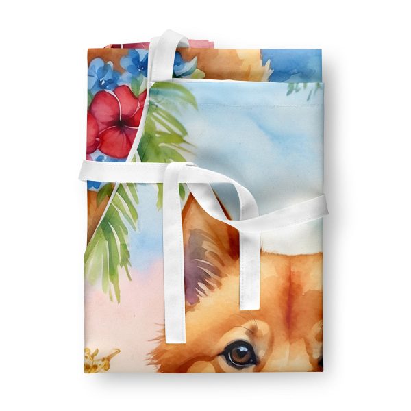 Finnish Spitz Luau Apron Cheap - Image 3