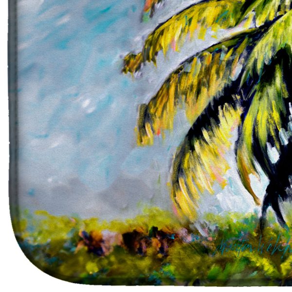 Tropical Breeze Palm Trees Dish Drying Mat Discount - Image 4