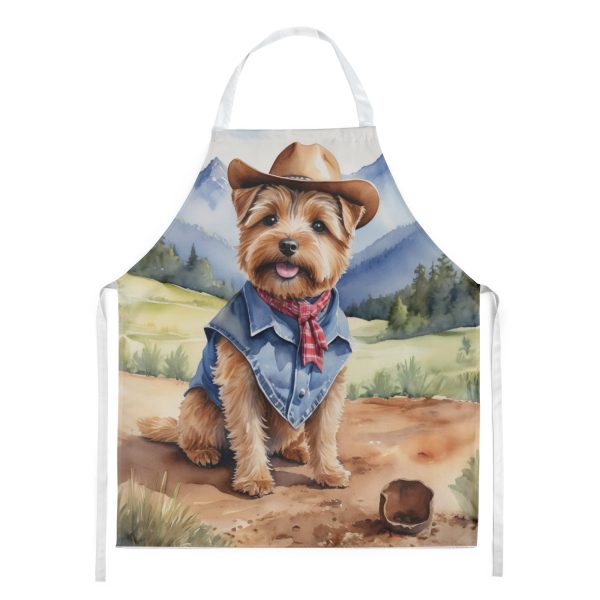 Norfolk Terrier Cowboy Welcome Apron Hot on Sale