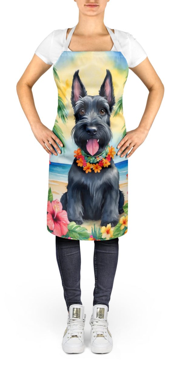 Scottish Terrier Luau Apron Online Hot Sale - Image 2
