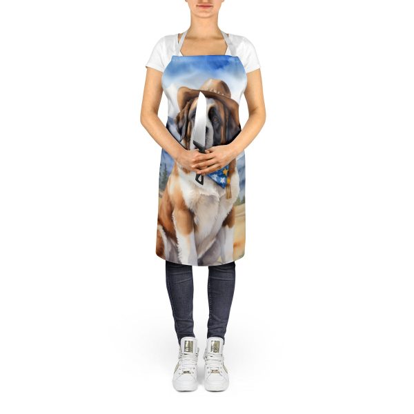 Saint Bernard Cowboy Welcome Apron Online - Image 5