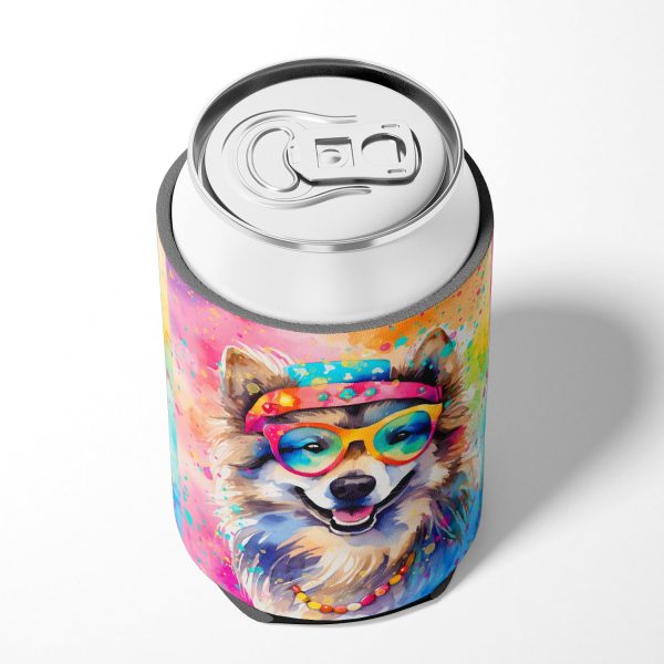 Keeshond Hippie Dawg Can or Bottle Hugger Online Hot Sale - Image 4