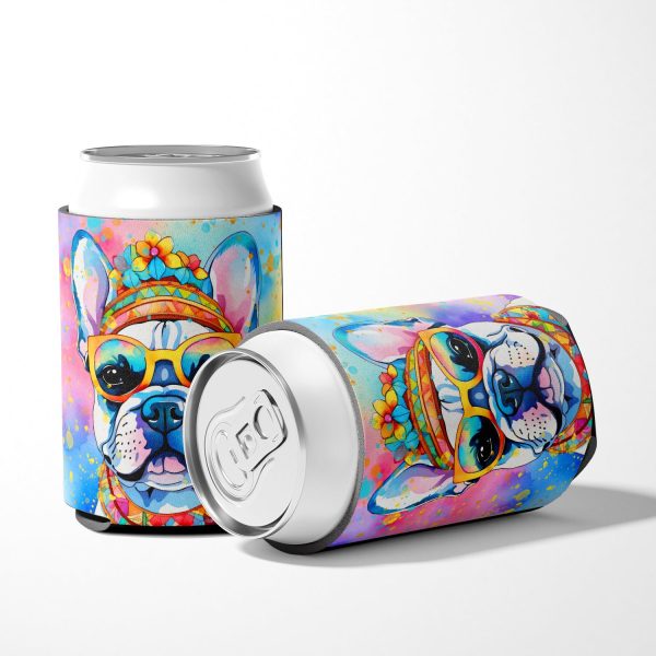 French Bulldog Hippie Dawg Can or Bottle Hugger Online Hot Sale - Image 5