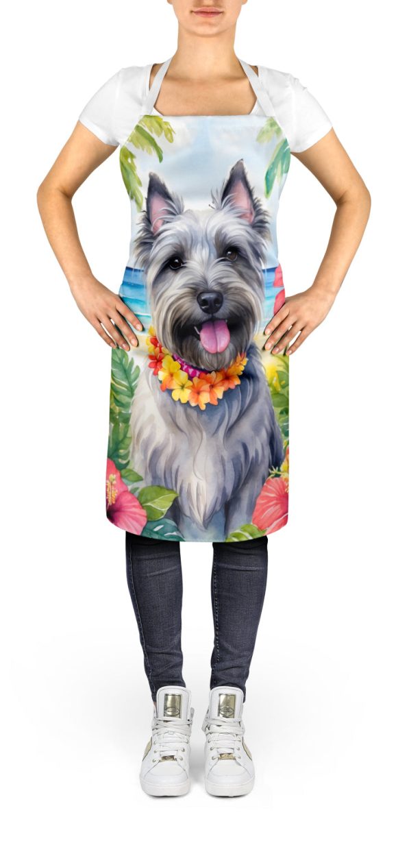 Skye Terrier Luau Apron Cheap - Image 2