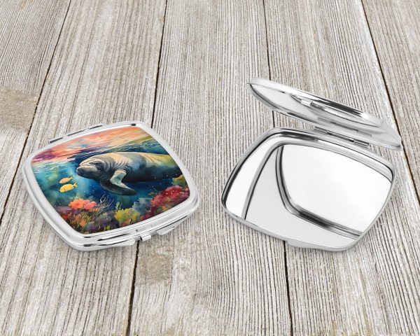 Manatee Compact Mirror Online Sale - Image 3