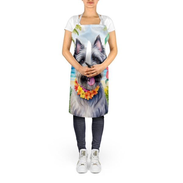 Skye Terrier Luau Apron Cheap - Image 5