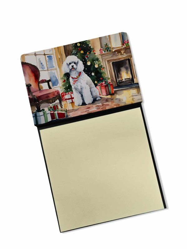 Poodle Cozy Christmas Sticky Note Holder Supply