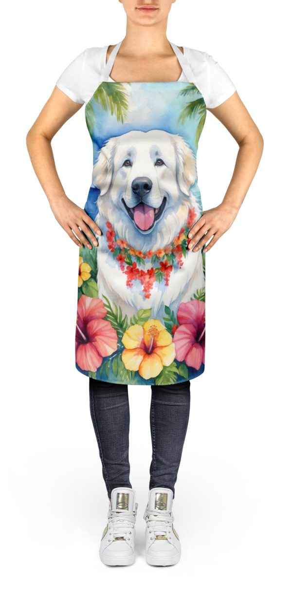 Great Pyrenees Luau Apron For Sale - Image 2