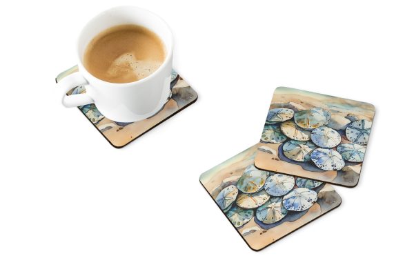 Sand Dollars Foam Coasters Fashion - Image 2