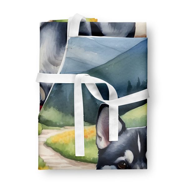 Alaskan Klee Kai Spring Garden Apron Sale - Image 3