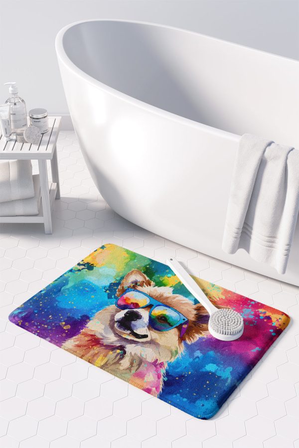 Pomeranian Hippie Dawg Memory Foam Kitchen Mat For Discount - Image 3