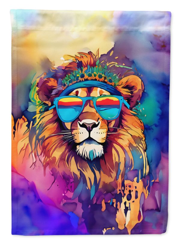 Hippie Animal Lion House Flag For Sale