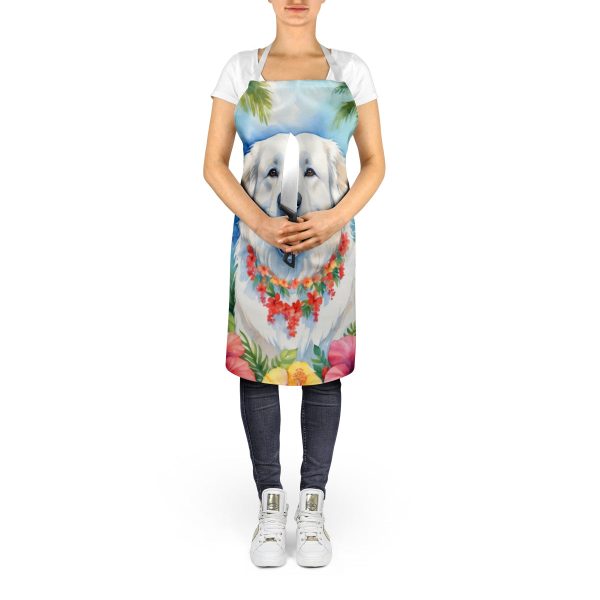 Great Pyrenees Luau Apron For Sale - Image 5
