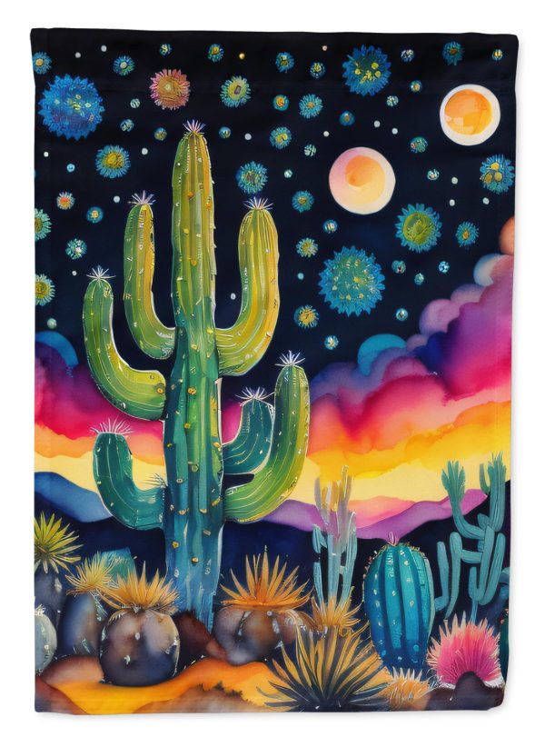 Queen of the Night Cactus in Color Garden Flag – Outdoor Decorative Garden Flag Supply