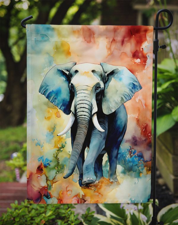Elephant Garden Flag – Outdoor Decorative Garden Flag Sale - Image 3