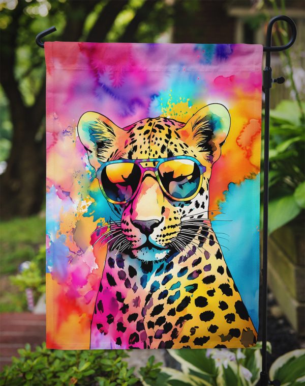 Leopard Garden Flag - Hippie Aniimals - Animal-Themed Yard Decor Hot on Sale - Image 3