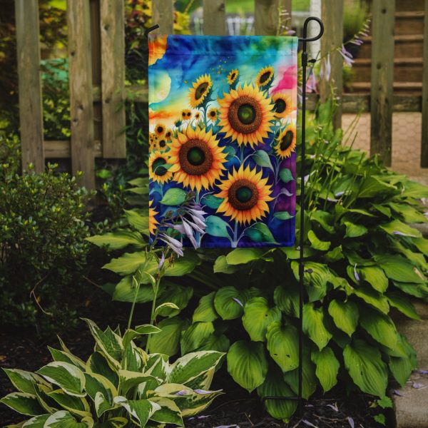 Sunflowers in Color Garden Flag – Outdoor Decorative Garden Flag Cheap - Image 2