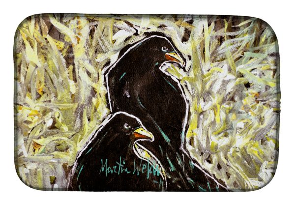 Crows Matt and Chester Dish Drying Mat on Sale