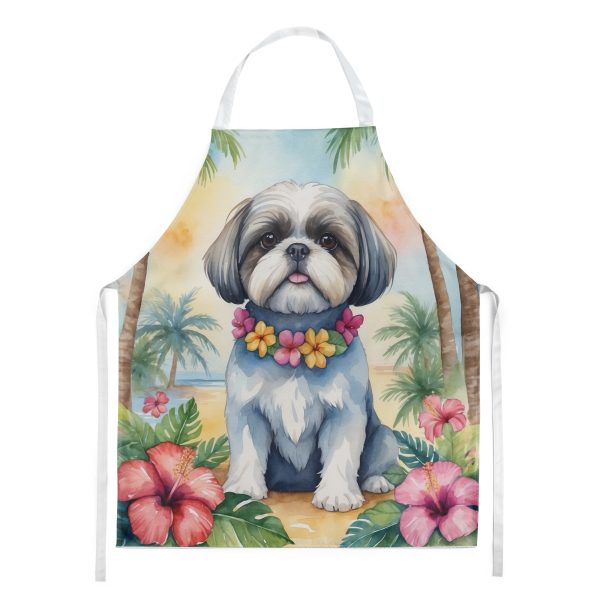 Shih Tzu Luau Apron on Sale