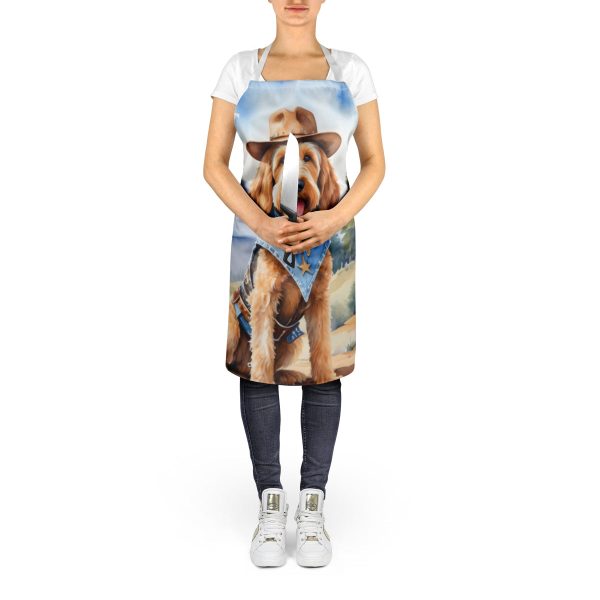 Otterhound Cowboy Welcome Apron For Sale - Image 5