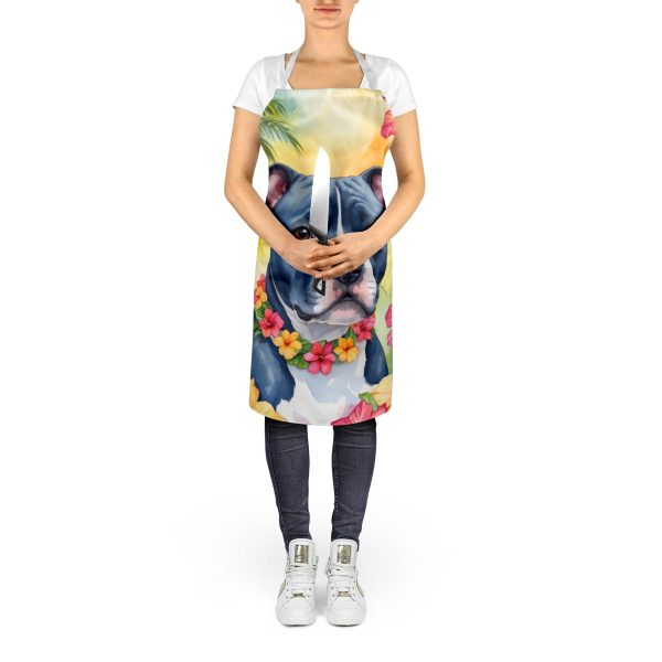 Staffordshire Bull Terrier Luau Apron Cheap - Image 5