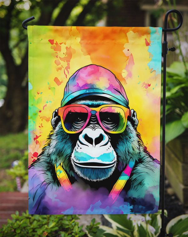 Gorilla Garden Flag - Hippie Aniimals - Animal-Themed Yard Decor Fashion - Image 3