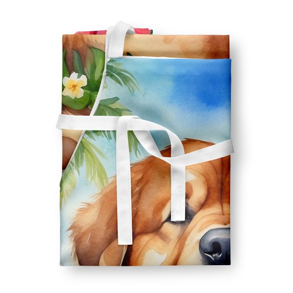 Tibetan Mastiff Luau Apron For Discount - Image 3