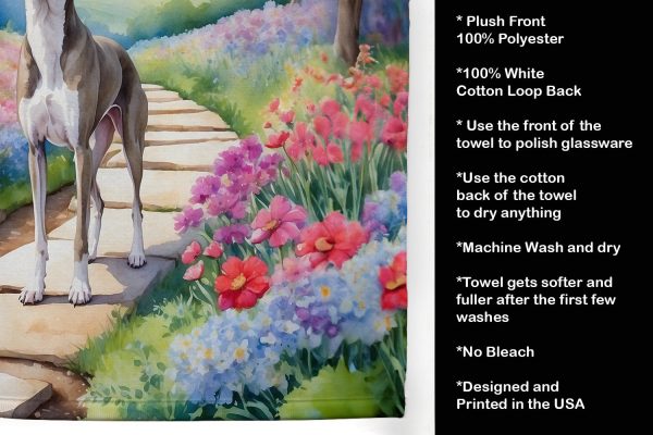 Whippet Spring Path Kitchen Towel For Discount - Image 5