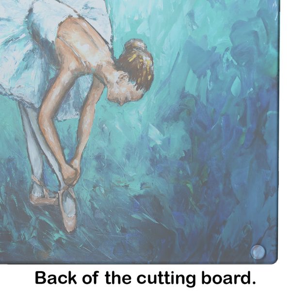 Early Practice Ballet Glass Cutting Board Sale - Image 5