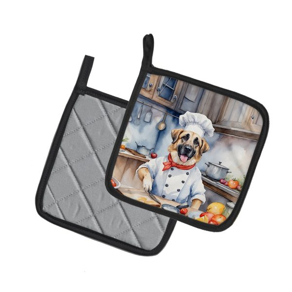 Anatolian Shepherd The Chef Pair of Pot Holders Online - Image 2