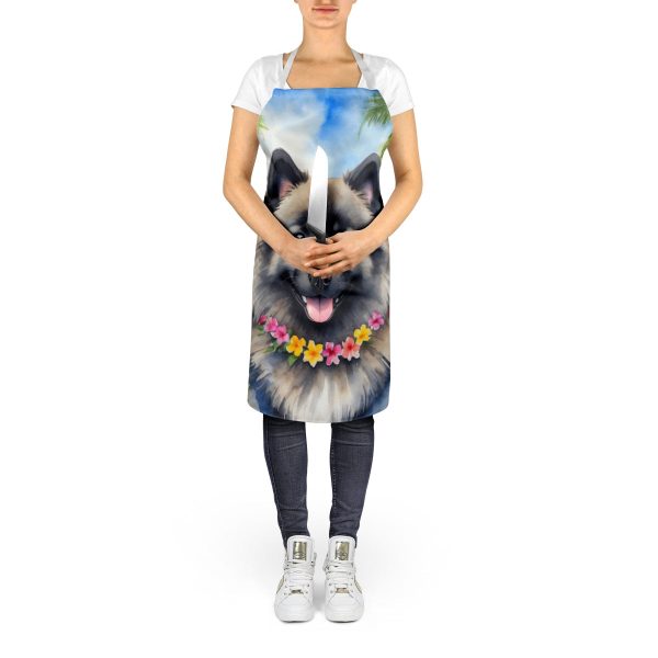 Keeshond Luau Apron on Sale - Image 5