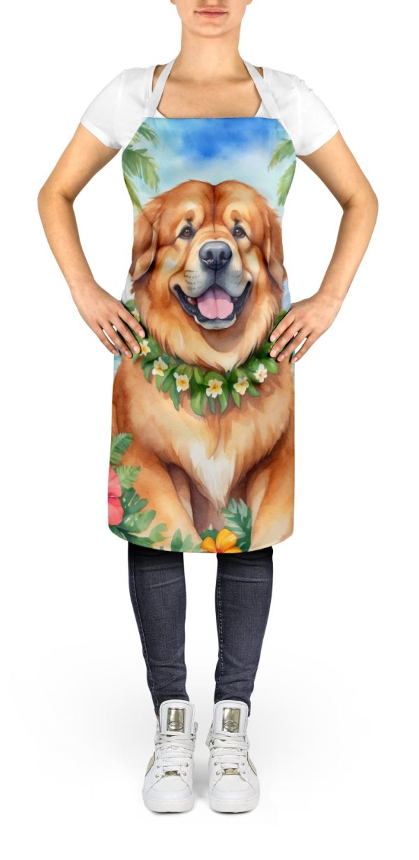 Tibetan Mastiff Luau Apron For Discount - Image 2