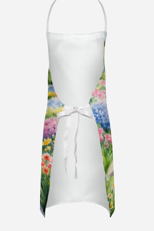 Yorkshire Terrier Spring Path Apron For Sale - Image 4