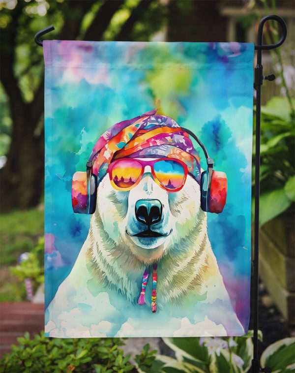 Polar Bear Garden Flag - Hippie Aniimals - Animal-Themed Yard Decor Fashion - Image 3