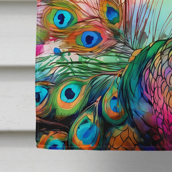 Hippie Animal Peacock House Flag Online - Image 4