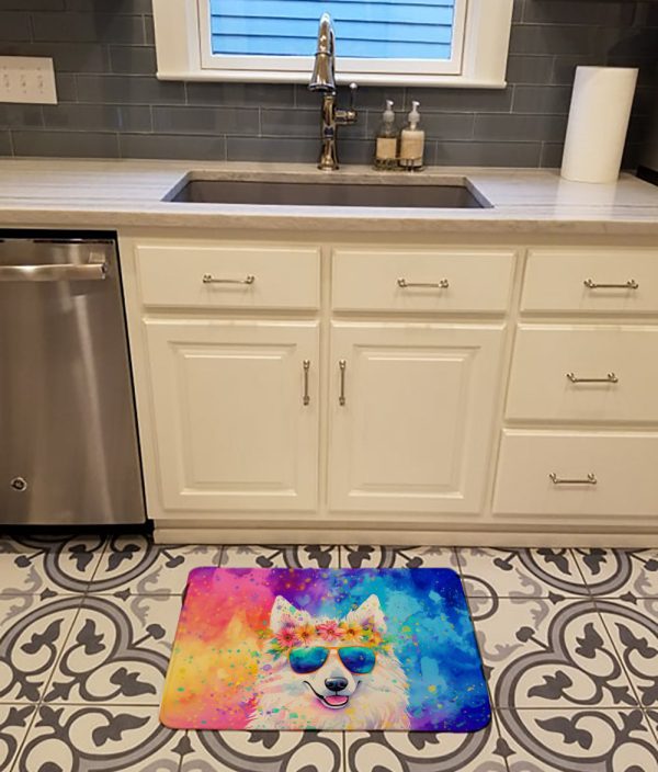 Samoyed Hippie Dawg Memory Foam Kitchen Mat Hot on Sale - Image 2