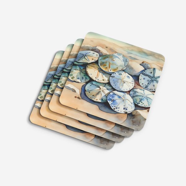 Sand Dollars Foam Coasters Fashion - Image 4