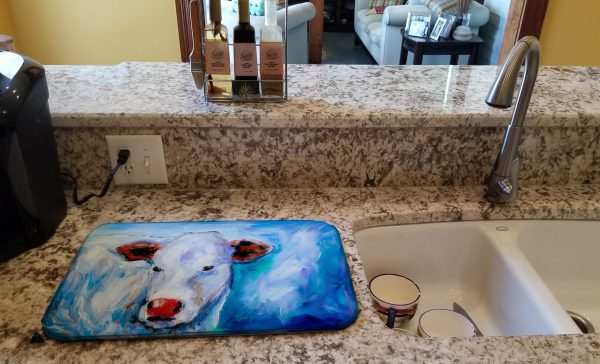 Move Over Cow Dish Drying Mat Cheap - Image 2