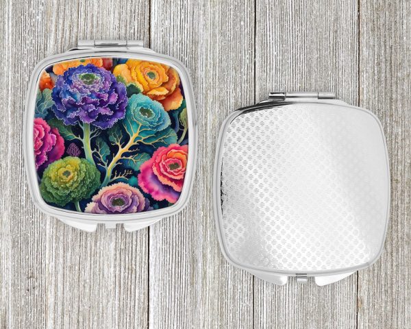 Colorful Ornamental Kale Compact Mirror Fashion - Image 4