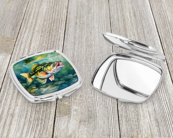 Largemouth Bass Compact Mirror Discount - Image 3