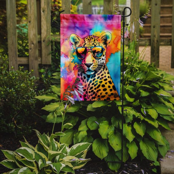 Leopard Garden Flag - Hippie Aniimals - Animal-Themed Yard Decor Hot on Sale - Image 2
