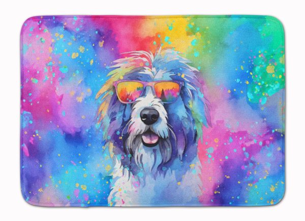 Old English Sheepdog Hippie Dawg Memory Foam Kitchen Mat Sale